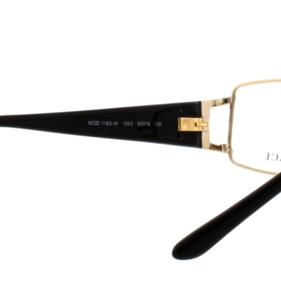 New Versace  VE1163M black/gold eyeglasses frame Retail : $499 - Picture 5 of 8